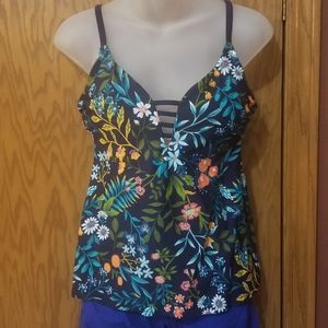 KONA SOL COLORFUL TANKINI